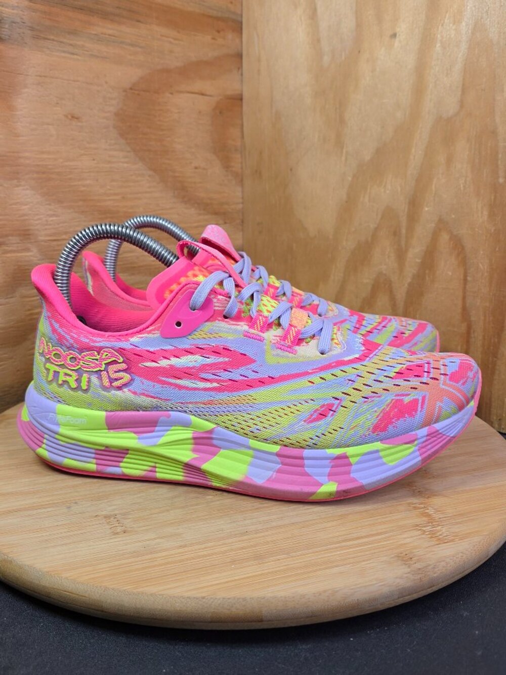 Asics Noosa Tri 15 Womens Pink Running Shoes Sneakers Size 7.5
